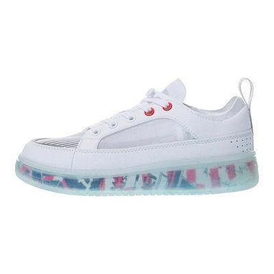 Li Ning Youth Yicai Series Casual Versatile Low-Top Kids Skate Shoes Kids Sneakers White YKCR082-3