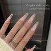 Snowflake Nail Art Stencil Stickers - Christmas French Ombre Airbrushing Decals