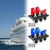 Universal 12V Panel Switch ABS Rocker Toggle Switch Panel with LED Lights for Car RV Yacht Dashboard