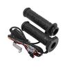 Pair Motorcycle Heated Grip 22mm 0.87in 50‑70 Celsius  Intelligent Universal Black 12V Modification