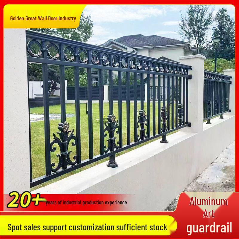 Aluminium-Kunstgeländer für Hof und Balkon