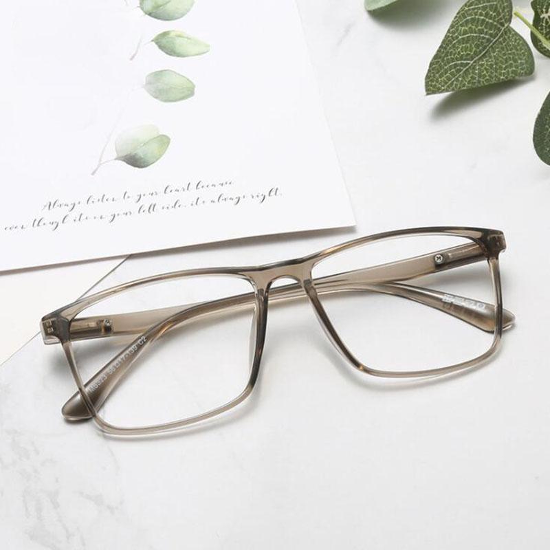 Ultralight Finished Myopia Glasses Women Men Students Square Shortsight Eyewear Prescription Diopters -1.5 -2.0 -2.5 To -6.0