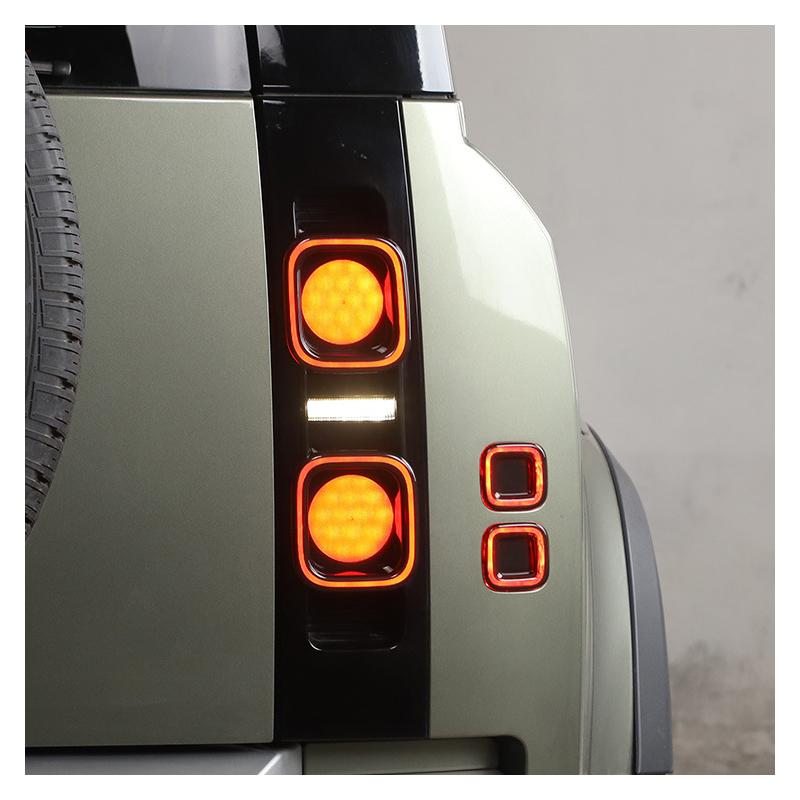 For Land Rover Defender 90 110     2024 2025 Car Tail Light Covers Rear Brake Light Decoration Car Accessories