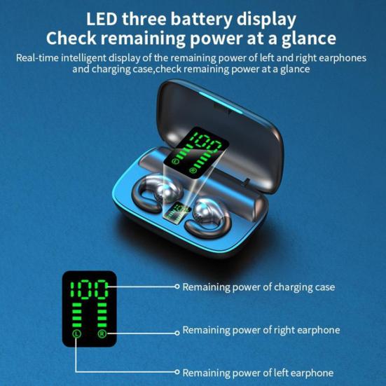 S19 Wireless Earbud Intelligent Noise Reduction HiFi CVC8.0 Bluetooth-compatible5.0 Not In-ear Mini Business