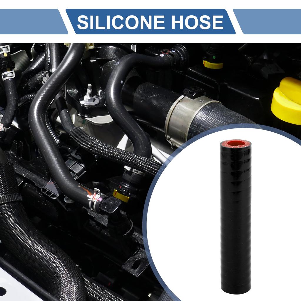 X AUTOHAUX Inner Diameter 14mm Length 127mm Straight Silicone Hose