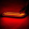 1 Pair Smoked Lens Rear Bumper Reflector LED Tail Turn Signal Light Brake Lamp Fit for Toyota Camry 2018   - 12V