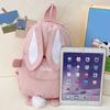 Kids Rabbit Backpack Cute Bunny School Bag with Adjustable Shoulder Straps Small Backpack for Preschool Boys Girls Kindergarten