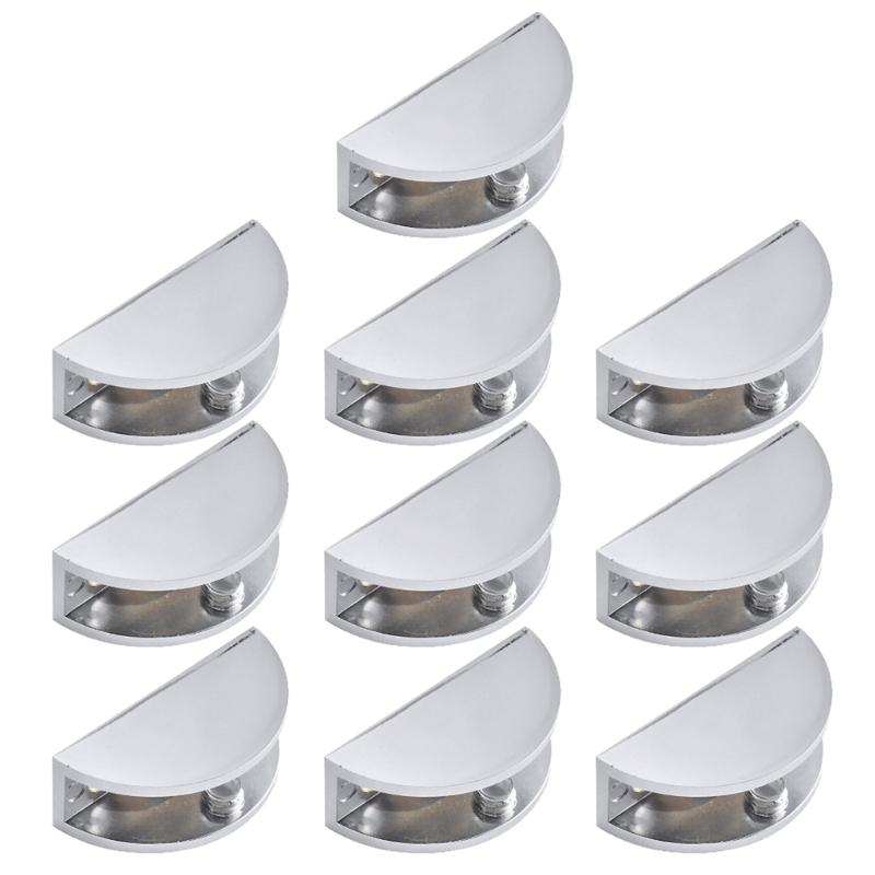 Modern Metal Glass Clips Multipurpose Glass Brackets Multifunction  Metal Glass Fixtures for DIY Projects & Retail Displays