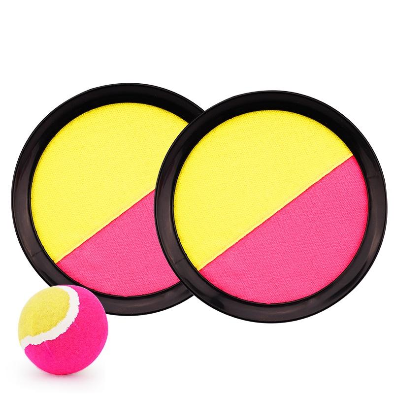 1Sada Kids Sucker Sticky Ball Toy Outdoor Sports Chyťte míčovou hru Set Házejte a chyťte rodiče a děti Interaktivní venkovní hračky