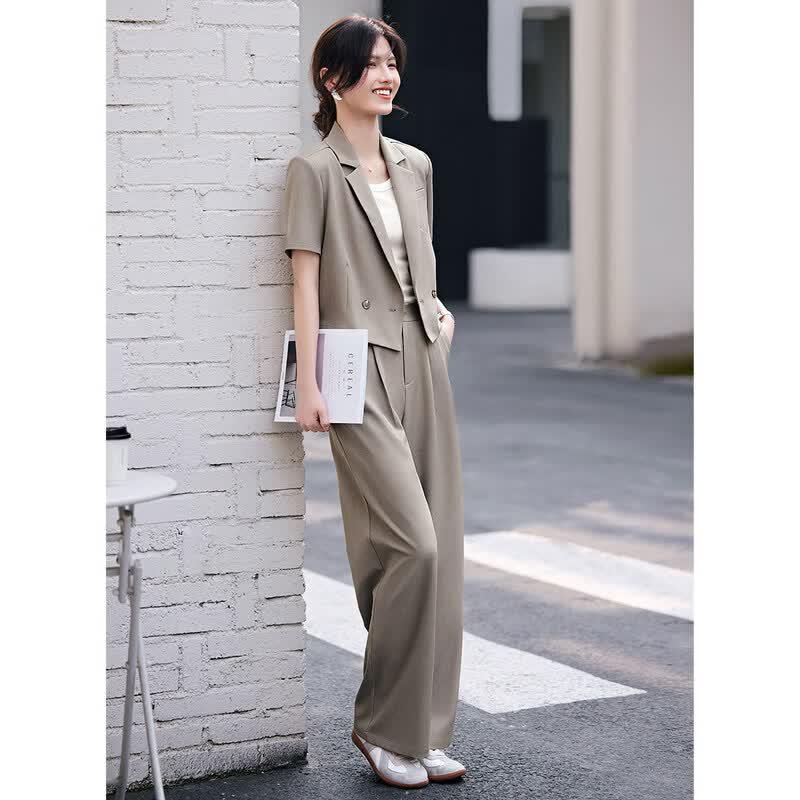 XWI Women's Summer Short-Sleeve Suit Set