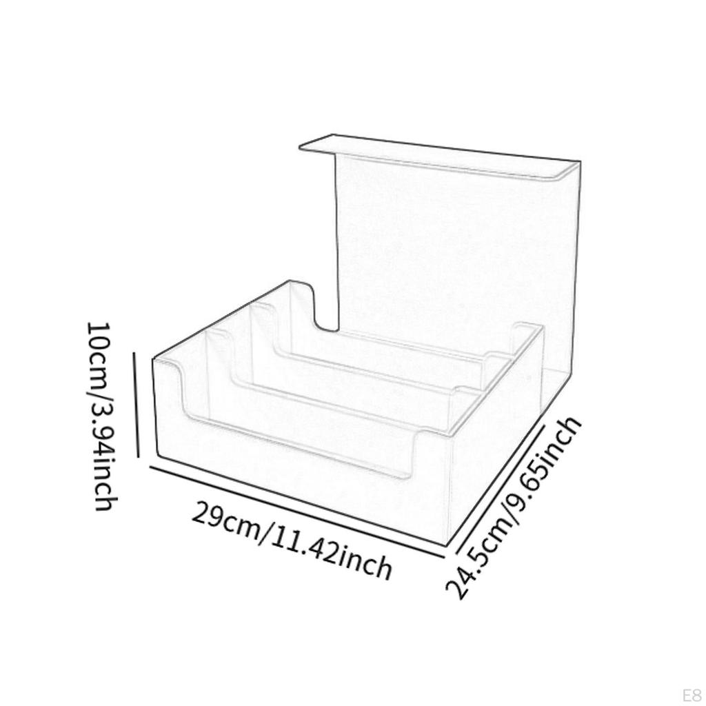 Sammelkarten Deckbox Hülle PU Leder Halter für Hockeykarten, Baseball