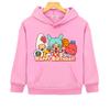 2026 New Toca Boca HAPPY BIRTHDAY! Hoodie for Boys Girls Kids Hoodies Cartoon Print Hoodie Children Clothing Clothes