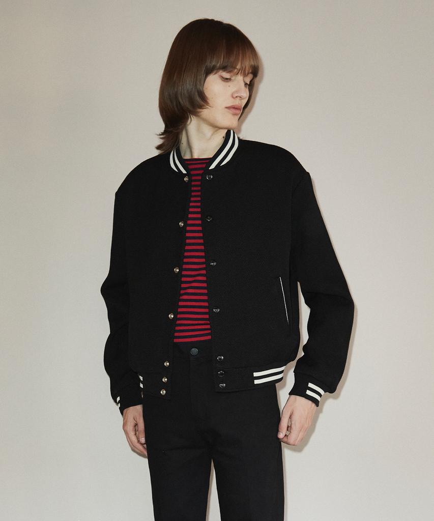 Rollingstudios Varsity Jacket Wool Black