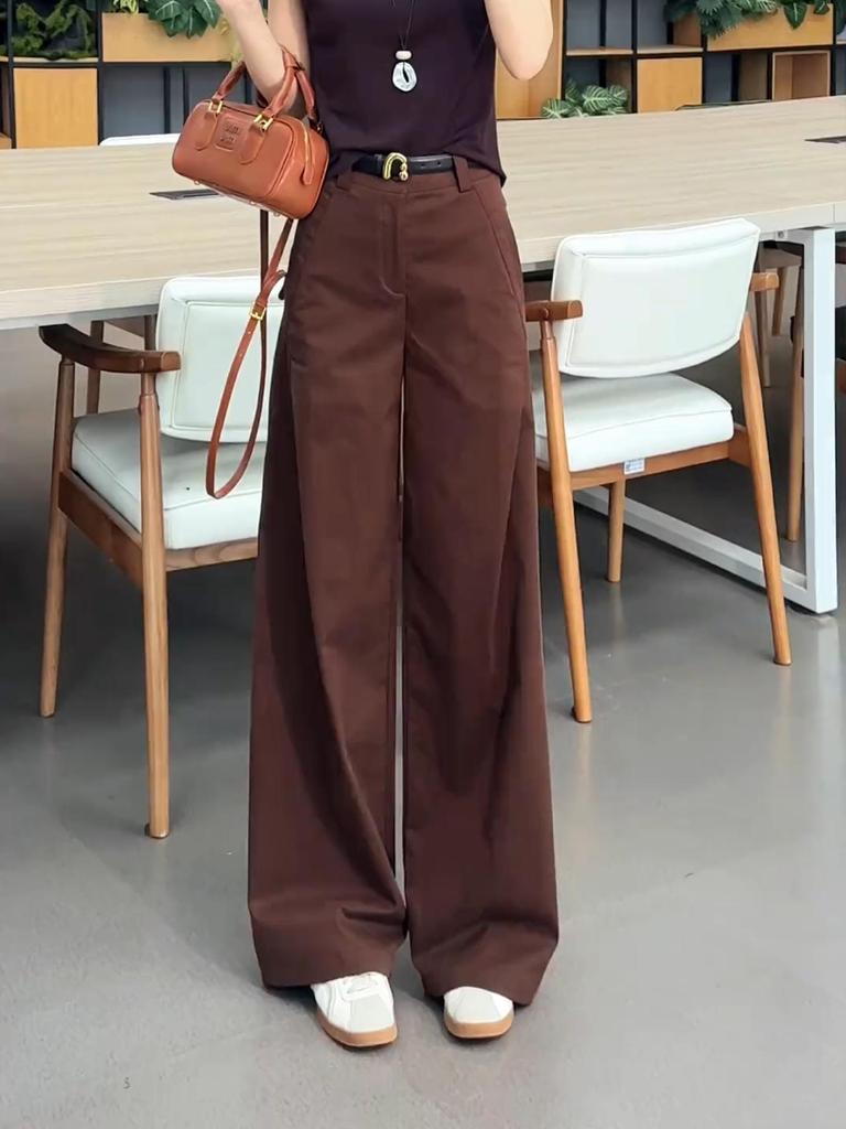 Damenmode Scimitar High-Waist Haremshose - Frühling/Herbst 2025 Schlankmachend Schmales/ Gerades Bein.