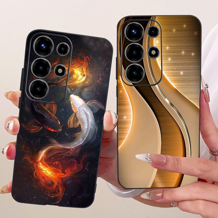 Flower Cartoon Fashion Design Phone Case For Itel Super 26 Ultra S26 Ultra S688LN Funda Soft Silicone Shockproof Back Cover
