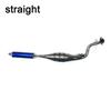 Exhaust System Muffler Pipe Scooter Moped For Honda DIO50 ZX50 AF34 AF35 Moped  50cc 2-Stroke Scooters Exhaust Pipe