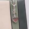 Long Time Use Natural Stone Heart Shaped Photo Frame Keychain Resistant Wear Tear Ideal Meaningful Carry Item Gift
