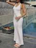 KaiKuo Y2K Knit Striped Halterneck Dress - Women's Spring/Summer 2026 Collection