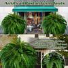1Pcs Artificial Ferns for Outdoors, Large Faux Ferns Fake Ferns Artificial Plants, for Planter Garden Porch Entrance Home Windowsill Yards Decoraction