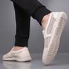 Summer Men's Lightweight Slip On Loafers Male Mesh Casual Shoes Breathable Walking Shoes For Men Soft Sole Sneakers