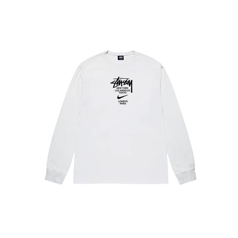 STU SS25 dice printing long-sleeved t-shirt for men and women of the same style, spot classic