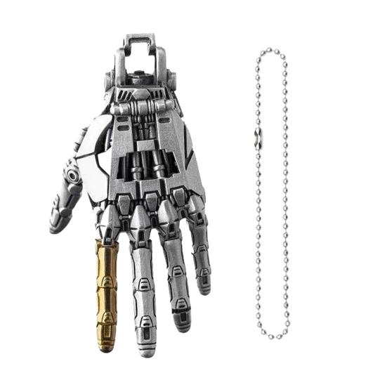 

Механическая бионическая подвеска на руку с цепочкой подвижных пальцевых суставов роботизированная рука подвеска ювелирные изделия для мужчин и женщин