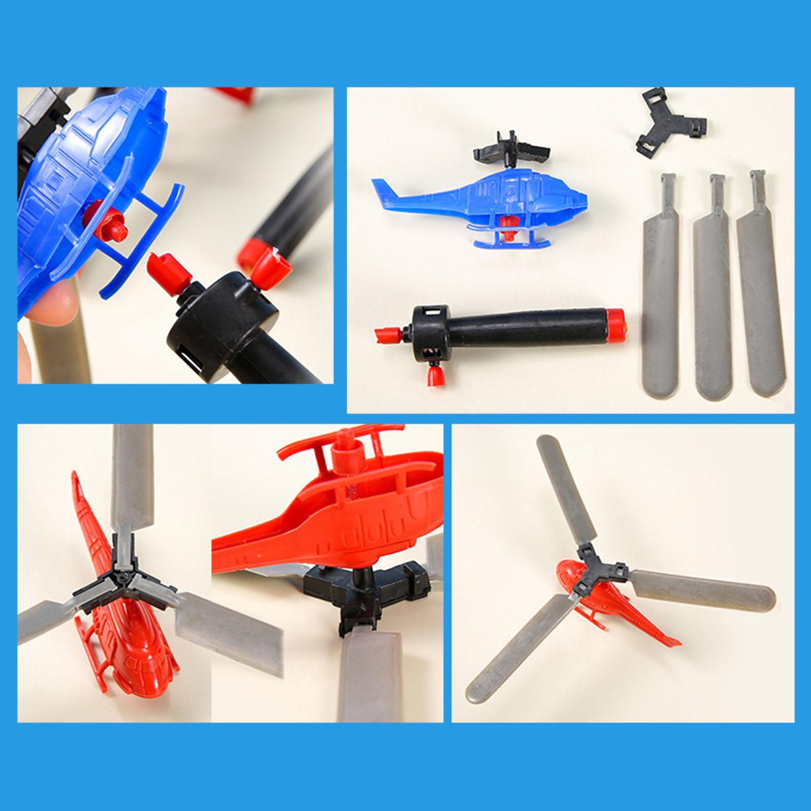 Игрушка-вертолет из бамбука для детей — фото 6