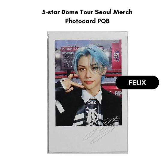 

Специальные фотокарточки тура Stray Kids 5-STAR Dome Tour 2023 в Сеуле