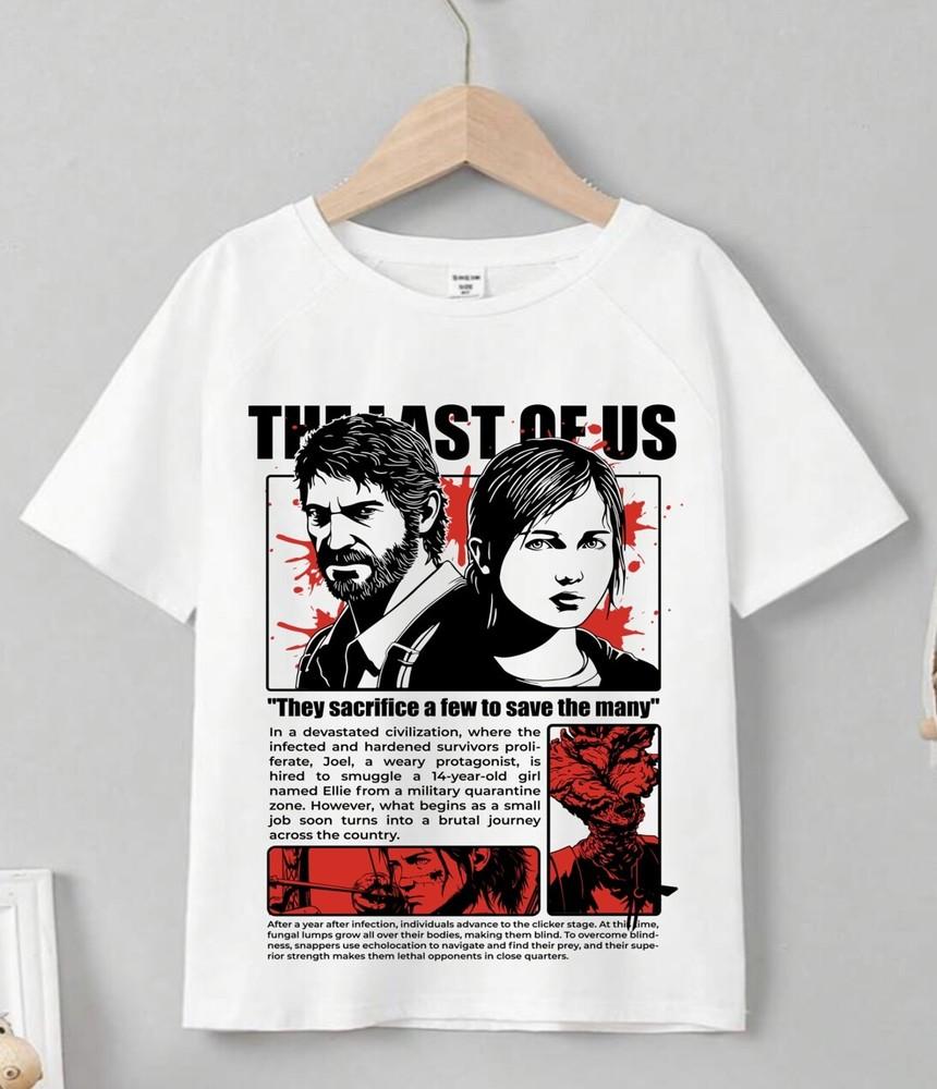 

Anime the last of us Unisex T-shirt Manga tee Anime Exclusive Shirt tee gift L
