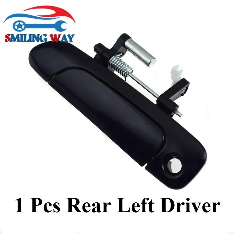 1/2/4 pcs For Honda Fit City Jazz 2002-2008 Black Exterior Outside Car Door Handle Front or Rear Left Driver or Right Passenger