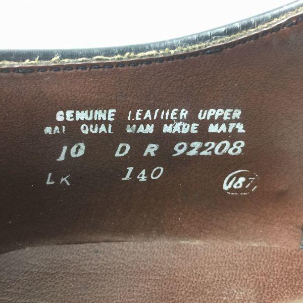 U.S. Navy Vintage J.F. McELWAIN Civilian Service Shoes Black size 10D 27.5-28.0 Men's(USED)