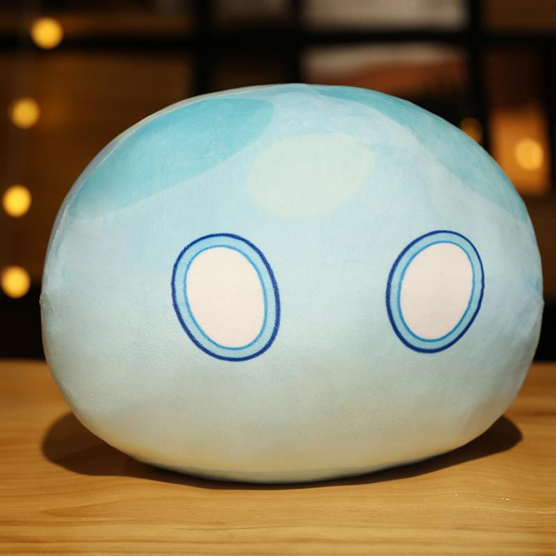 10cm Genshin Slime Plush Pendant Toys Genshin Impact Stuffed Pillow Cute Anime Game Original God Cosplay Fans for Kid Gift