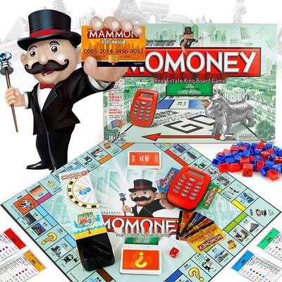 Deluxe Real Estate Tycoon Board Game - World & China Tour