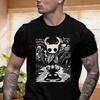 Retro Dark Knight Gaming Hollow Motorbike T-Shirt Quick Drying Shirt Plain White T Shirts Summe