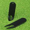 Metal Bending Fairway Repair Fork Two-Prong Golf Divot Tool Golf Divot Repair Tool  Groove Cleaning
