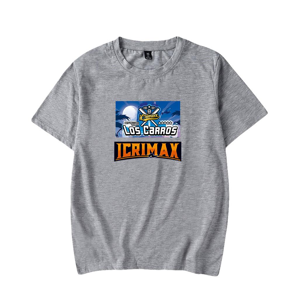 Icrimax Printing Women Men Tshirt Casual Breathable Tshirts Funny Loose Shirts Street Oversized T-Shirts Man