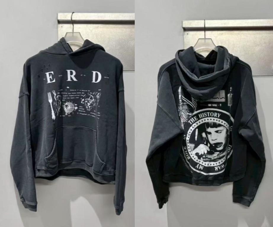 ERD West Coast Vintage Sanskrit Zipper Hoodie