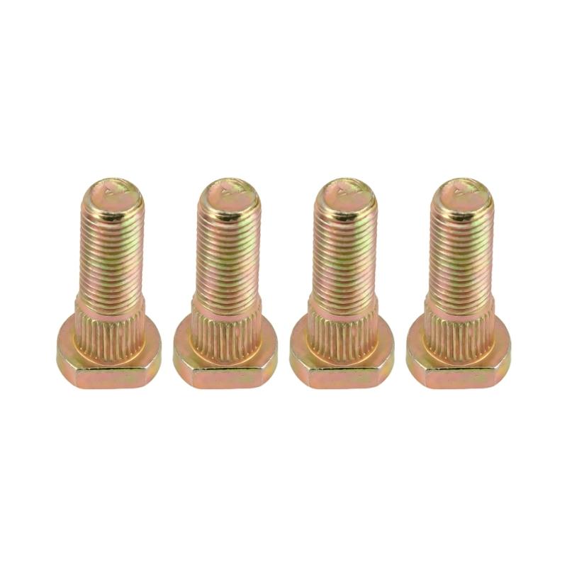 Premium M10 Lug Nut Motorcycle Wheel Screws Heavy Duty M10x1 25 Splines Lug Bolt for Go Kart Bike & Utility Vehicle