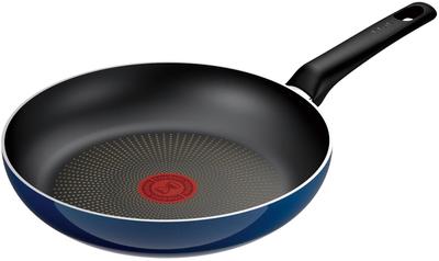 Tefal Intense Frying Blue D53304 Pfanne für Gasherd, 24 cm, ohne Schadstoffe wie Blau, PFOA, antihaftbeschichtet, langlebig „Royal“