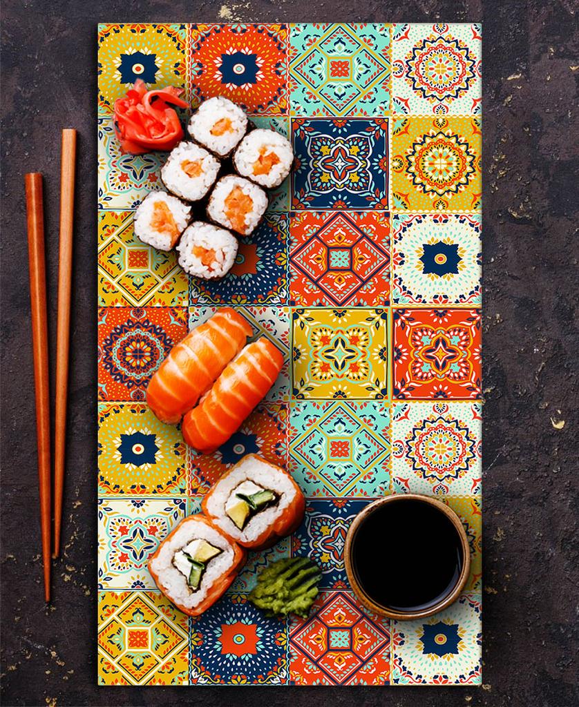 SZKLANA DESKA DO KROJENIA 30x52 Mozaika