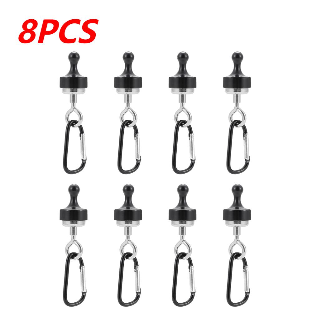Outdoor Strong Magnet Hook Heavy Duty Separable Outdoor Tent Canopy Carabiner Clip Magnet Hanger Camping Tools Accessories