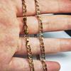 Rose Gold/gold Color Plain Chain for Women's Daily Jewelry
