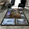 Nautical Art Rug Pattern Rug Floor Mat for Living Room or Bedroom Soft and Comfortable Carpet a Gift for Birthday and Holiday.