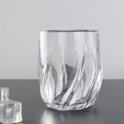 320ml/370ml Modernes Whiskeyglas Cocktail Brandy Tequila Gläser Eiskaffee Tasse Haushalt Geschnitztes Weinglas Teetasse Trinkgeschirr