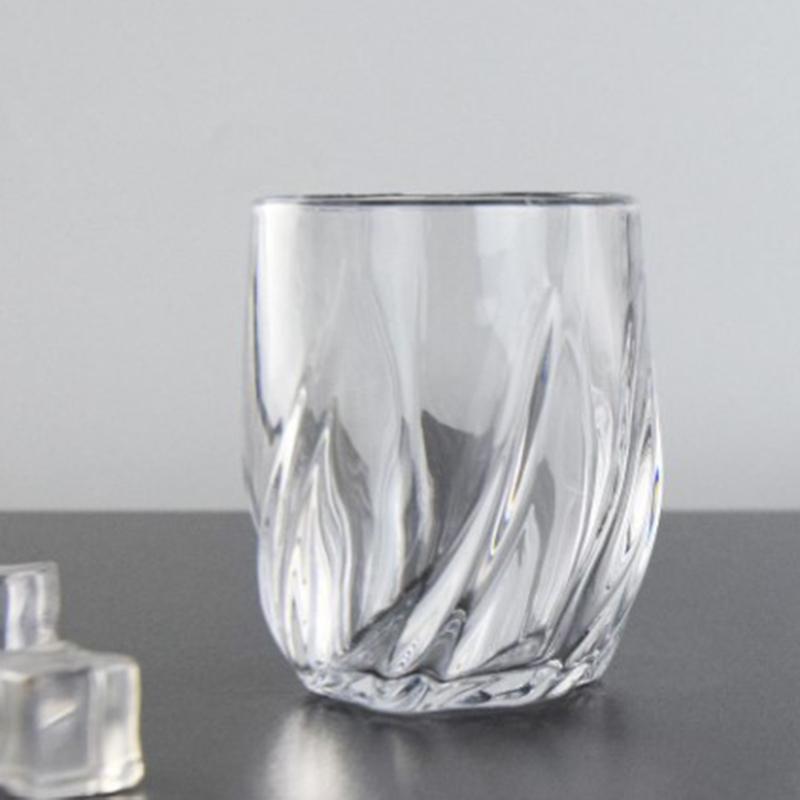 320ml/370ml Modernes Whiskeyglas Cocktail Brandy Tequila Gläser Eiskaffee Tasse Haushalt Geschnitztes Weinglas Teetasse Trinkgeschirr