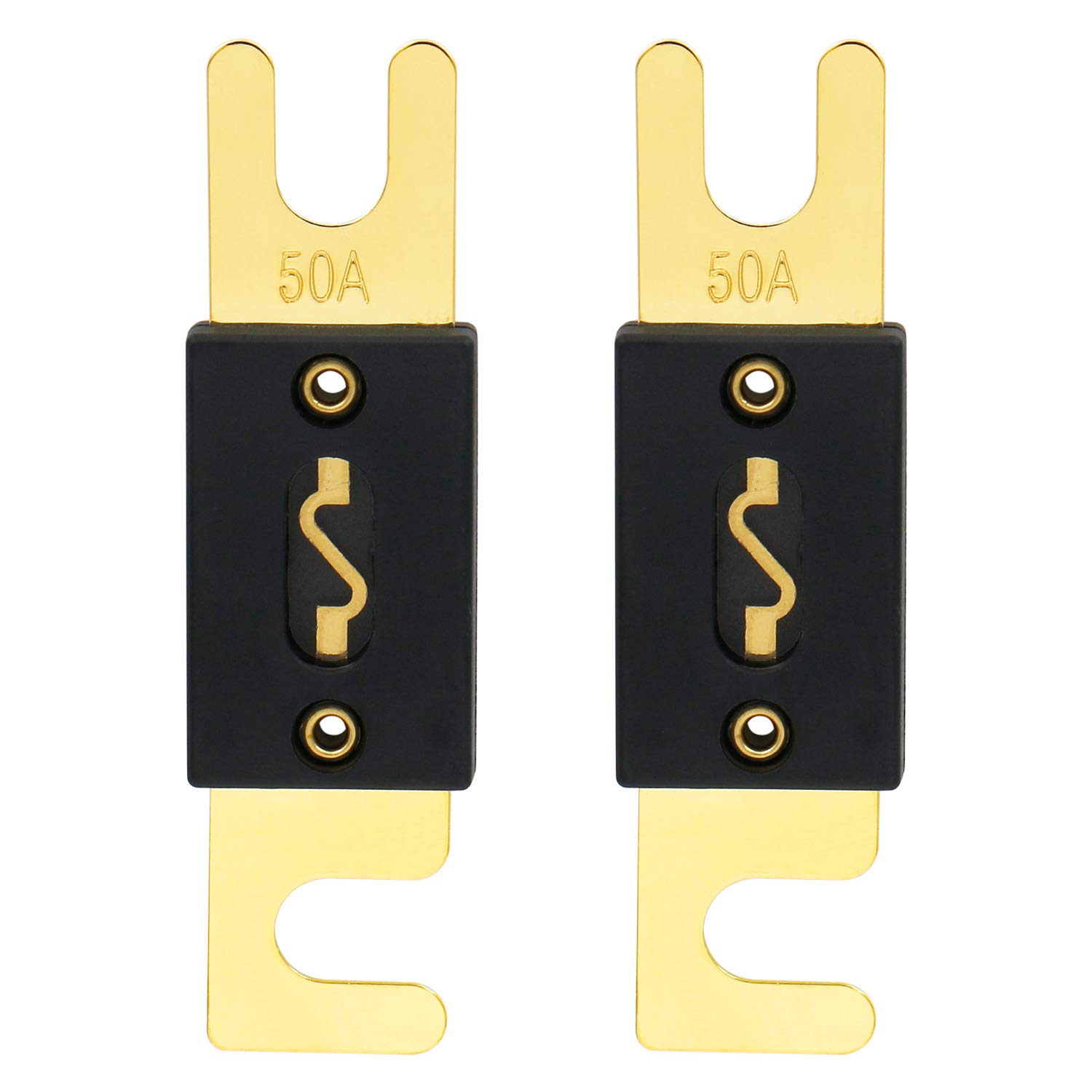 

Heschen Car ANL Fuse 50A Automotive Motorcycle Audio Subwoofer Supplies Pack of 2