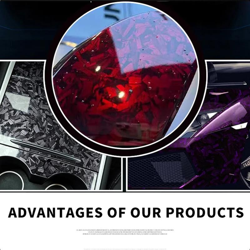 Carbon Fiber Vinyl Wrap High Glossy Gold red Carbon Fiber Vinyl Wrap Cover Viscose Car Sticker High Quality Car Sticker Cover