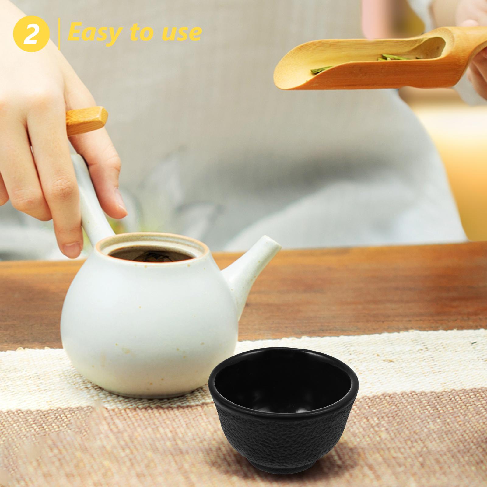 

Cast Iron Tea Cup Premium Craftsmanship Heat Resistant Retro Design Dishwasher Safe for Family Gathering Gift Idea Kung Fu other
