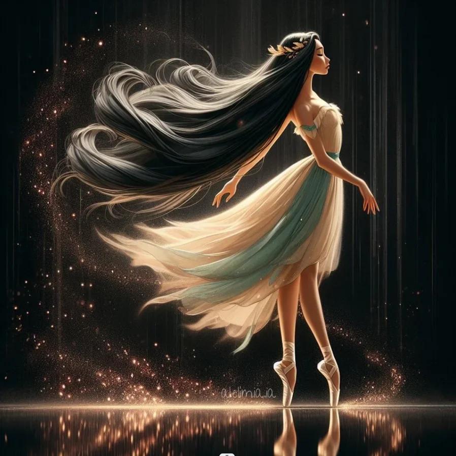 

Мультяшная балерина принцесса алмазная живопись шедевр создание поделки вышивка крестом 5D DIY искусство мозаика домашний декор новый 2025 подарок Round 20x20cm