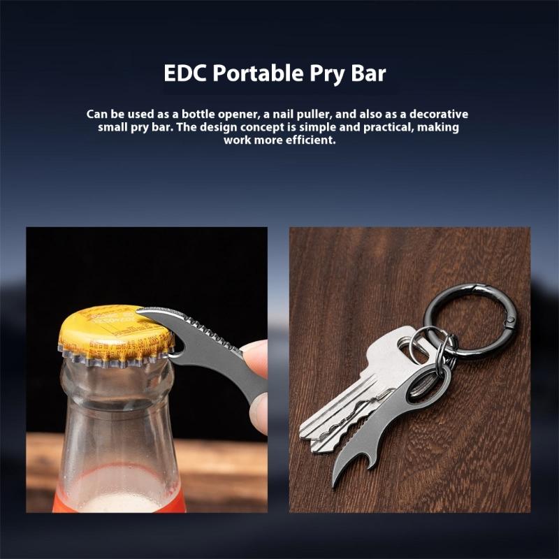 Stylish Miniature Pry Bar Bottle Opener Jewelry Tool For Practical Fashion Statements Necklace Charm Practical Use